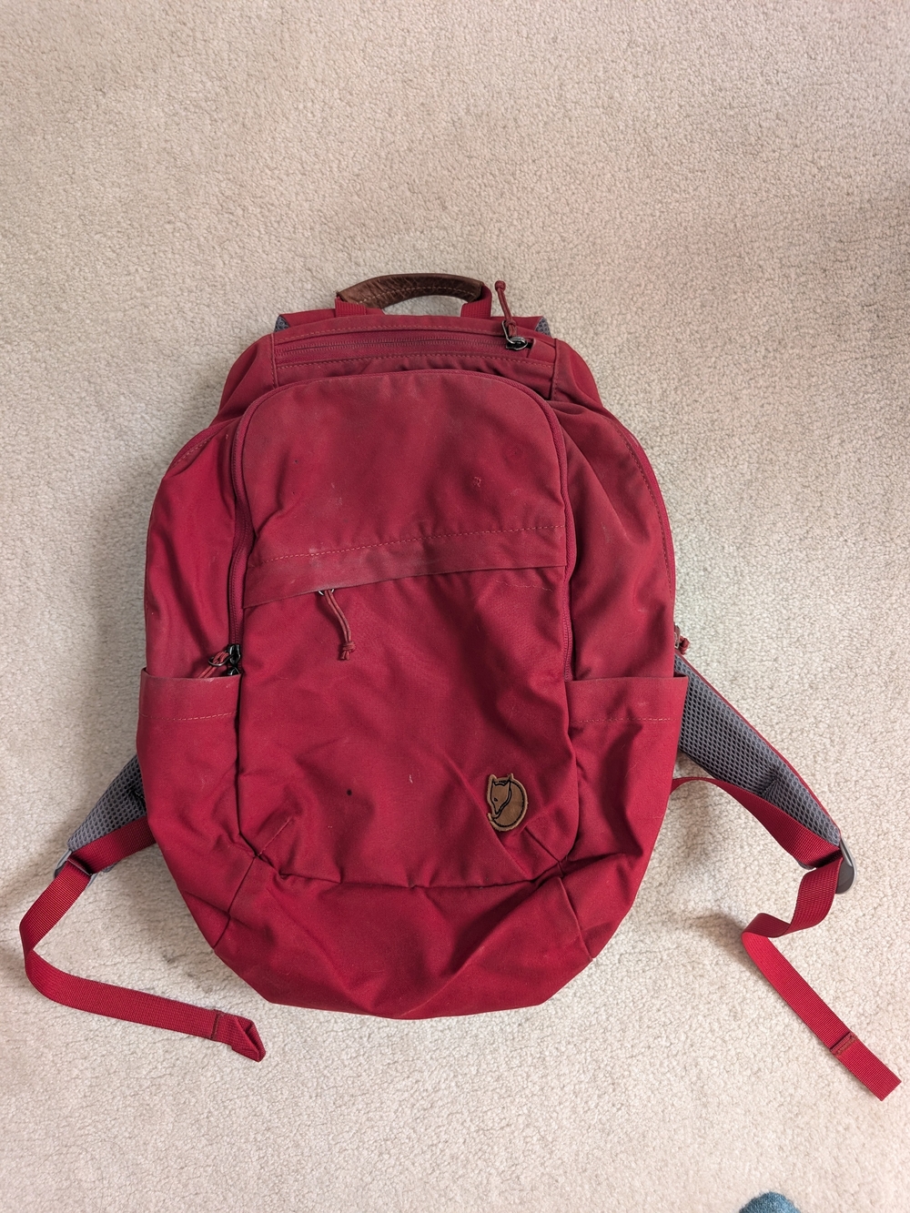 Fjallraven Raven 20 Backpack Red